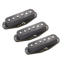 Fluence Single Width Pickup Strat® Set/3 Black (PRF-STR-BK3)