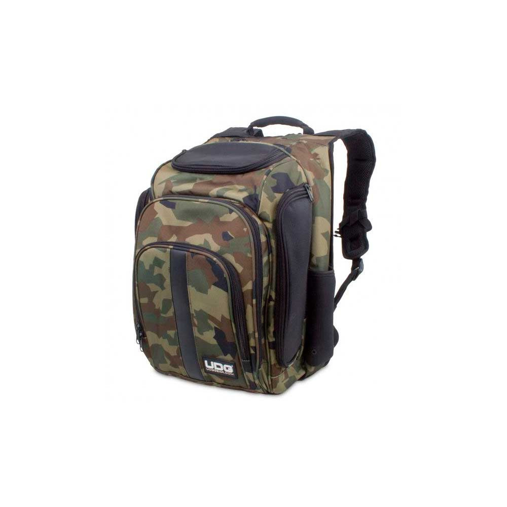 U9101BC/OR - Ultimate DIGI Backpack Black, Camo/ Orange inside