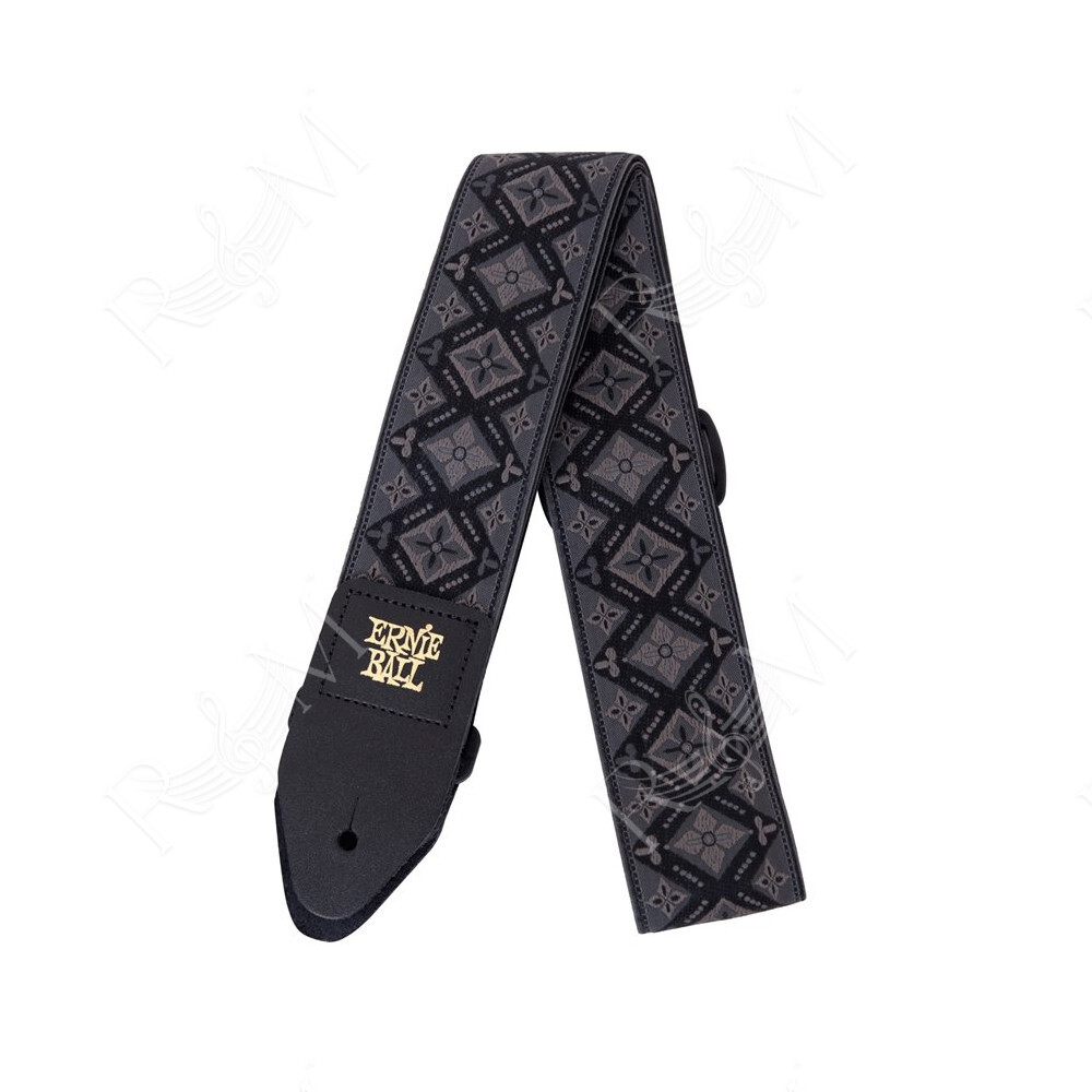 Tracolla Regal Black Jacquard