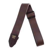 Tracolla in Pelle Marrone Italiana Larga 5 cm Tri-Glide