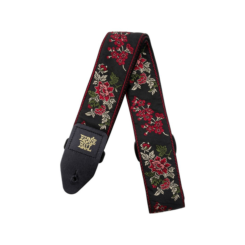 Tracolla Red Rose Jacquard
