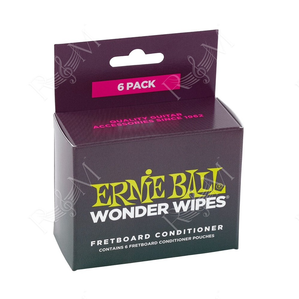 Fretboard Conditioner Wonder Wipes Confezione da 6