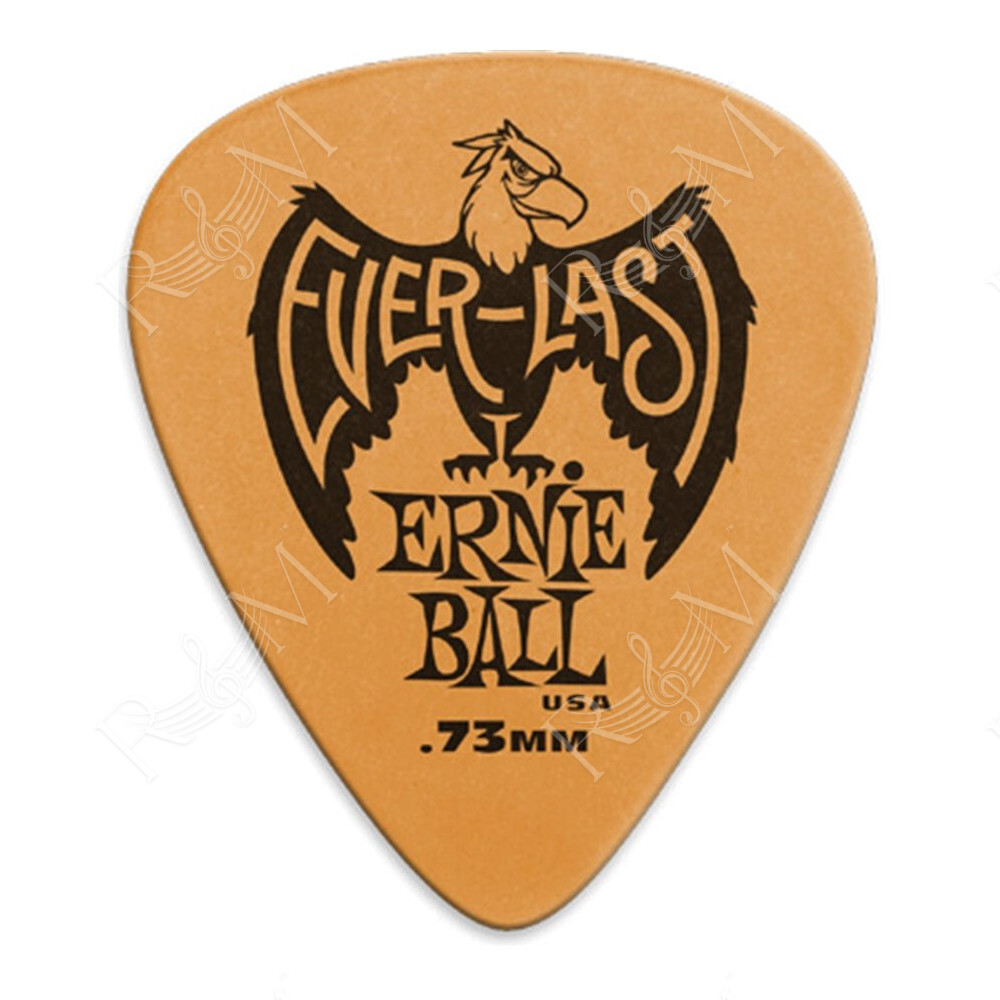 9190 Plettri Everlast Orange 0.73mm Busta da 12