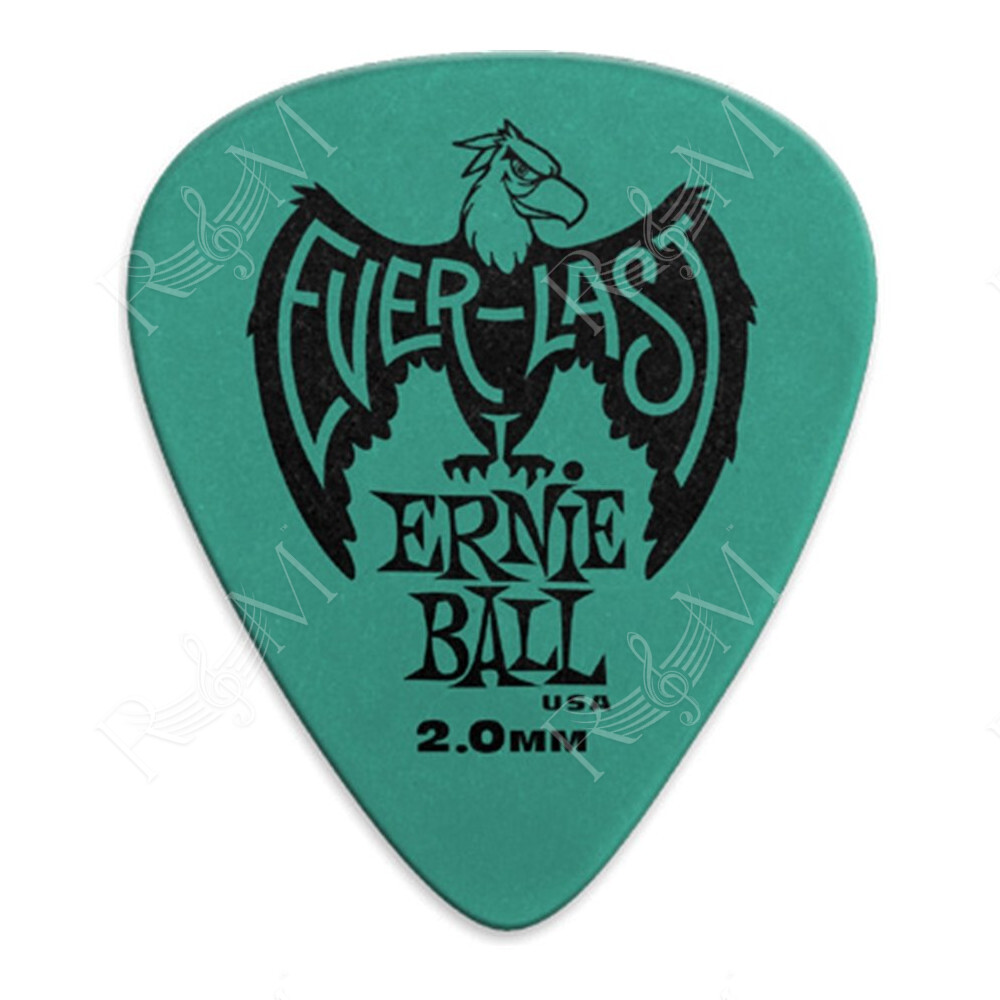 9196 Plettri Everlast Teal 2.0mm Busta da 12