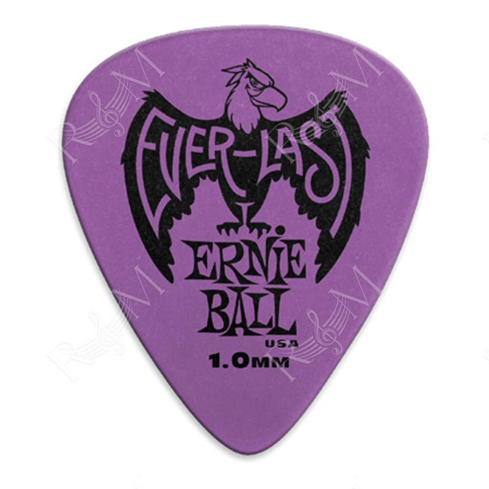 9193 Plettri Everlast Purple 1.00mm Busta da 12