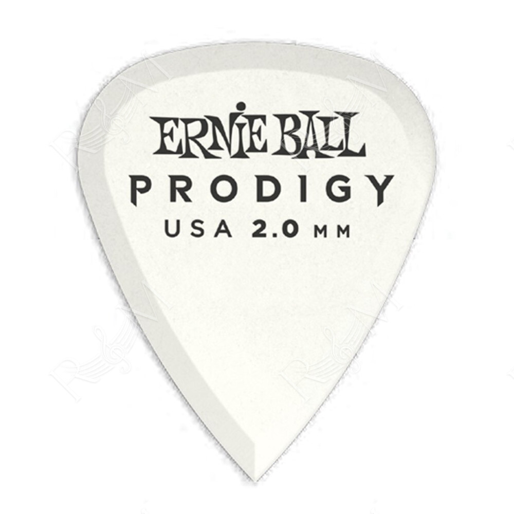 9202 Plettri Prodigy Standard White 2,0 mm Busta da 6