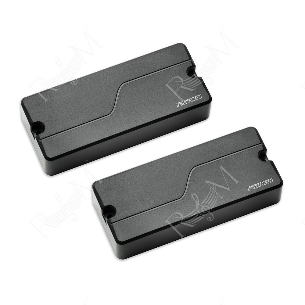 Fluence Bass Soapbar Black Plastic set/2 4 Corde