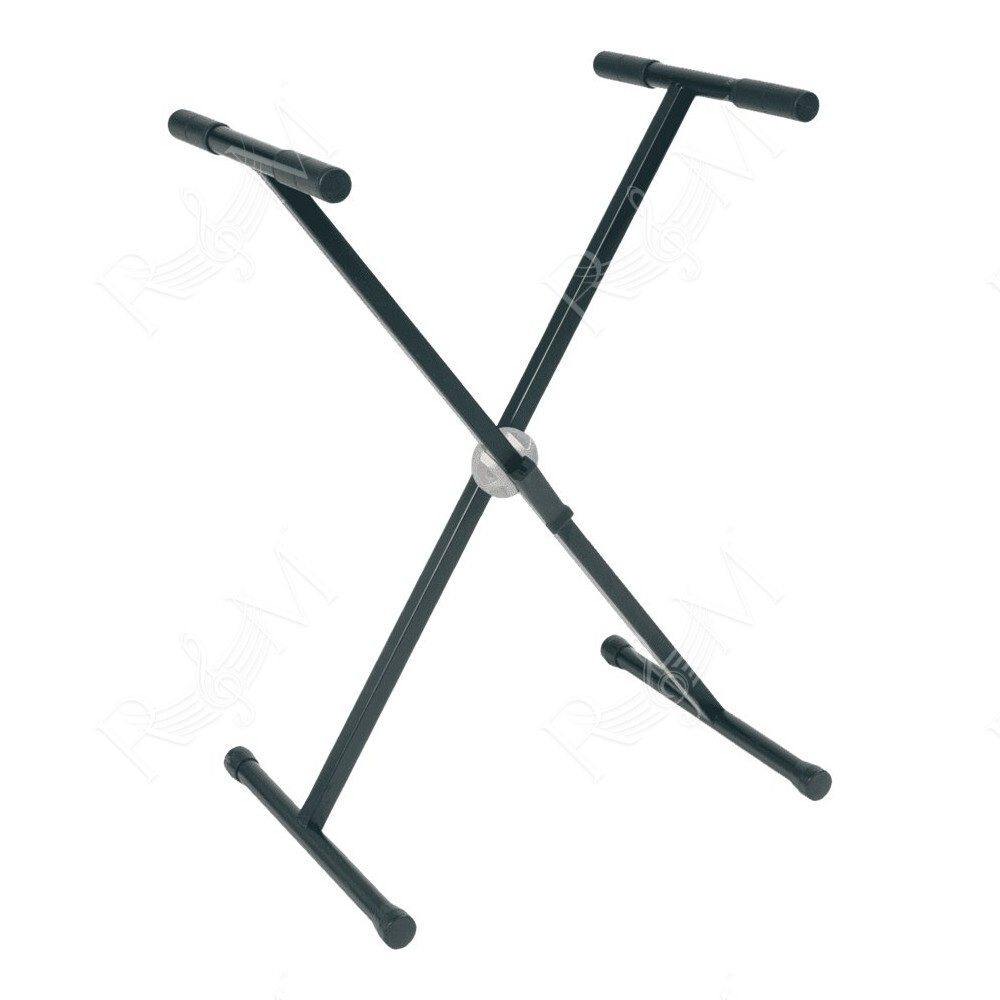 RX20-B Stand a X per Tastiera pesante Telaio Singolo Ball Lock Nero