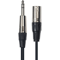 K14-1 Cavo Segnale XLR Maschio/Jack TRS 1 m