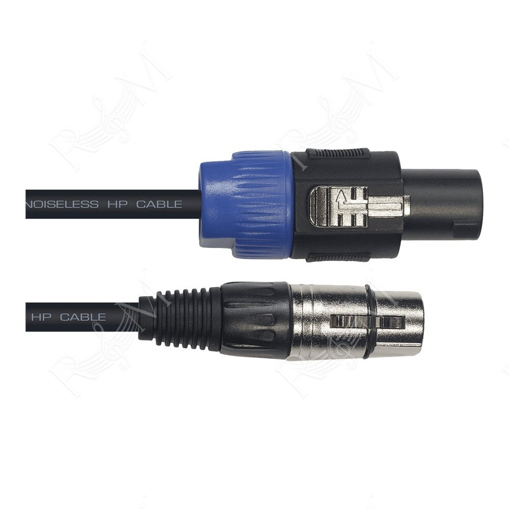 HP9XS Cavo di Potenza Speakon/XLR Femmina 9 m