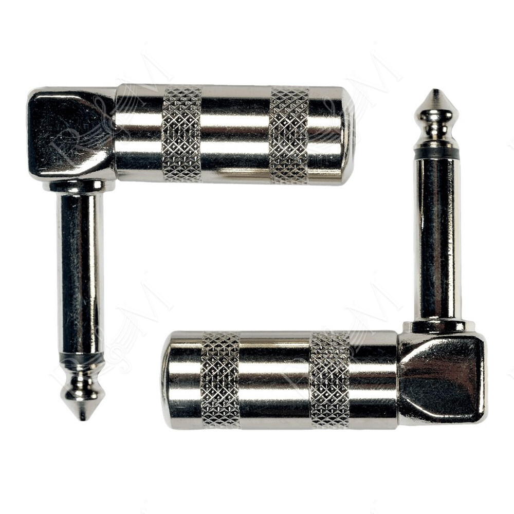 JACK-C Connettori Jack Mono Angolati 2 Pcs