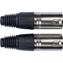 XLR01 Connettori XLR Maschio 2 Pcs