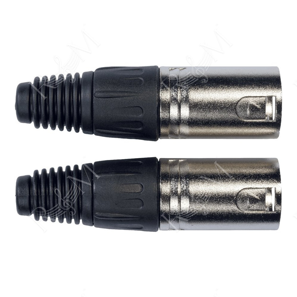 XLR01 Connettori XLR Maschio 2 Pcs