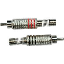 RCA01 Connettori RCA Maschio 2 Pcs