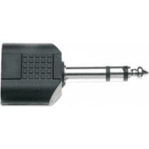 AD07-ST Adattatore Jack TRS Maschio/2x Jack Mono Femmina