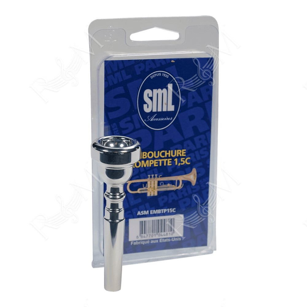 ASM EMBTP15C Bocchino argentato per tromba 1.5 C