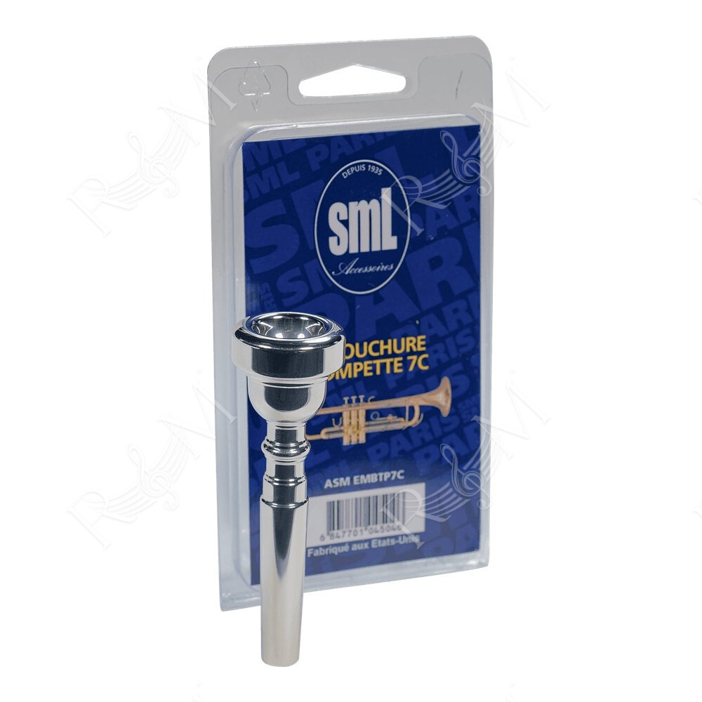 ASM EMBTP7C Bocchino argentato per tromba 7 C