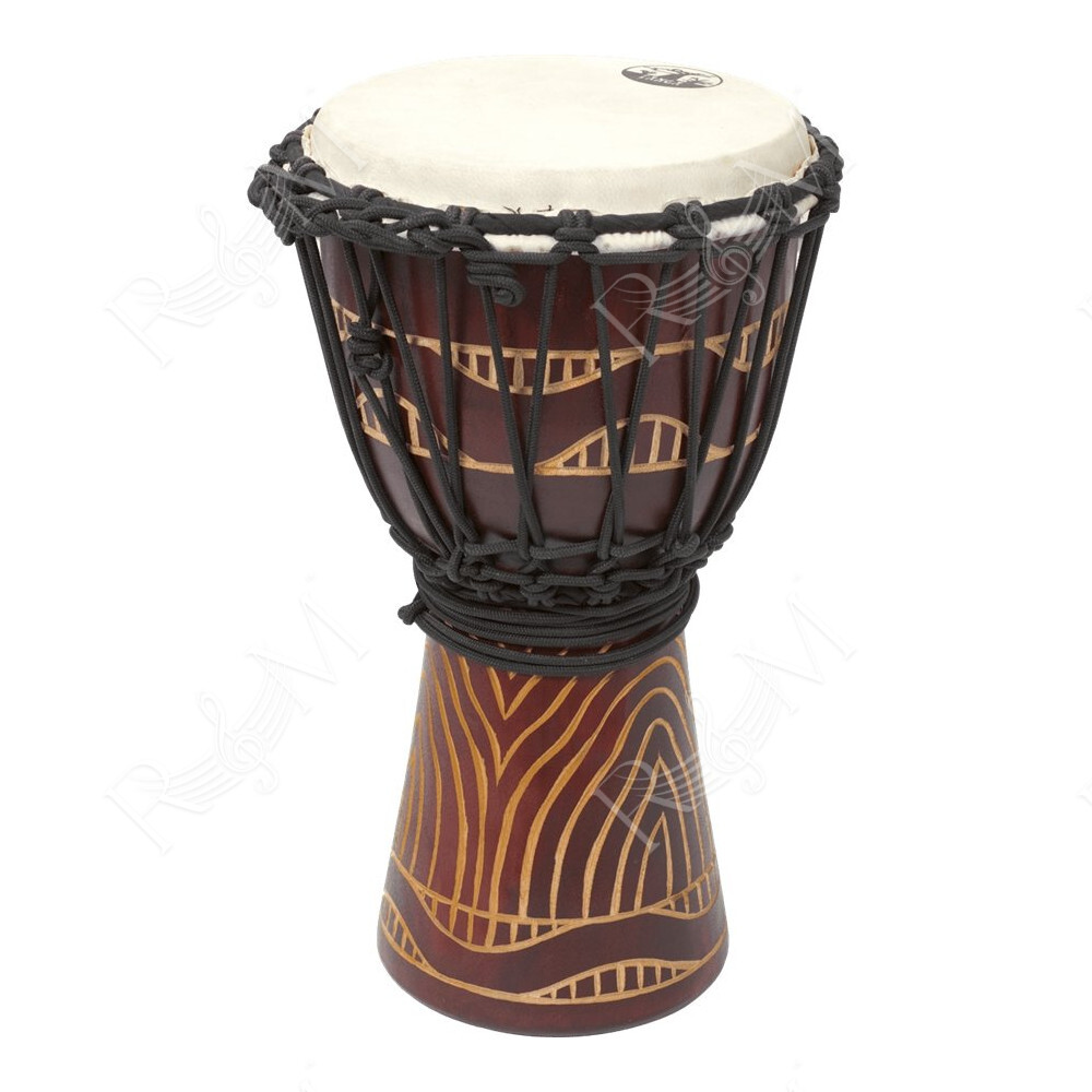 DA40-8T Djembe Slammer 8" Mogano Scolpito Rosso