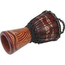 DA50-8T Djembe Slammer 10" Mogano Scolpito Rosso