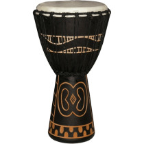 DA60-7G Djembe Slammer 12" Mogano Scolpito Nero