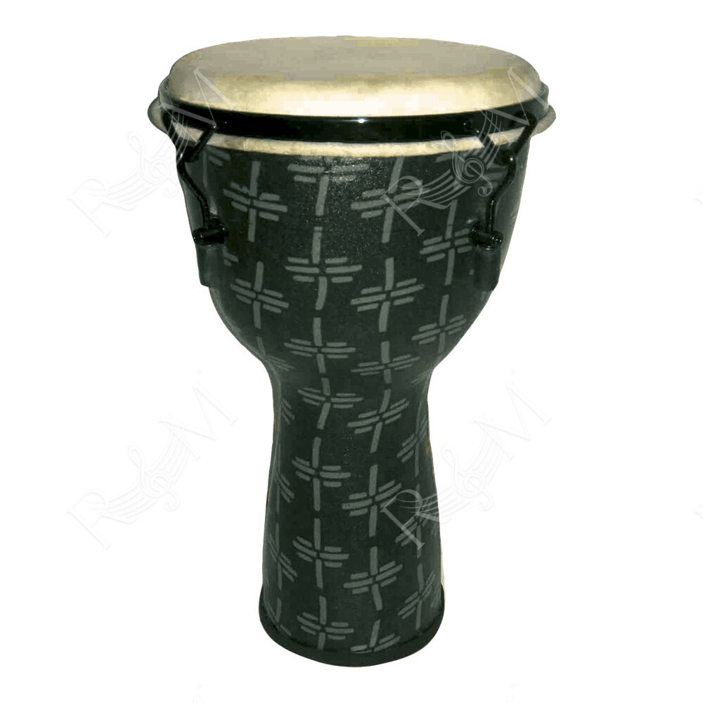 TDFIBD95-16LG Djembe Fibra Energy Intonabile 9,5" Astrazioni Grigie