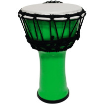 DJPVC7-GR Djembe PVC 7" Verde Fluo