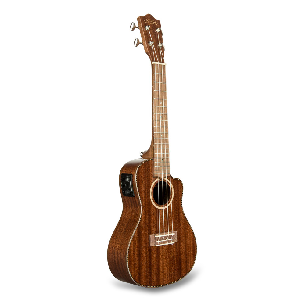 MAS-CEC Ukulele Concerto in Mogano con Preamp
