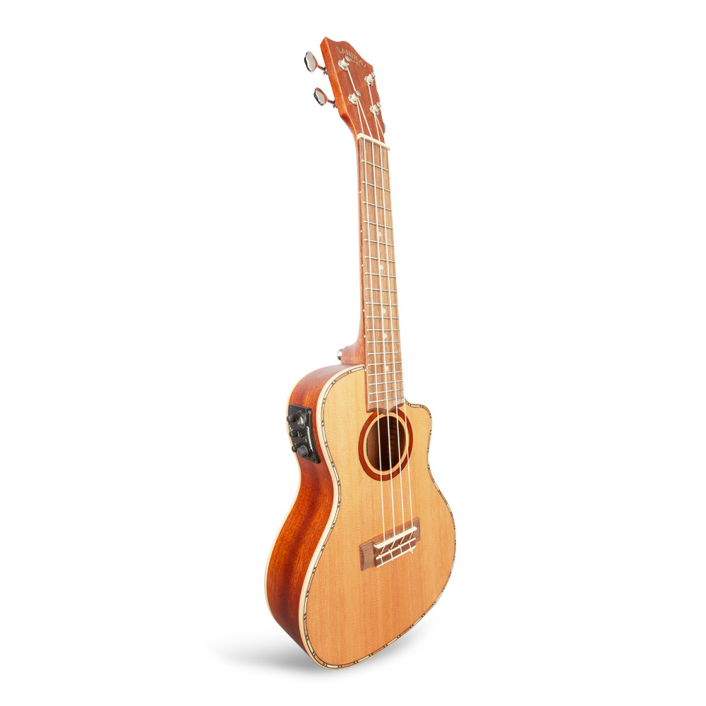 CDST-CEC Ukulele Concerto con Top in Cedro e Preamp