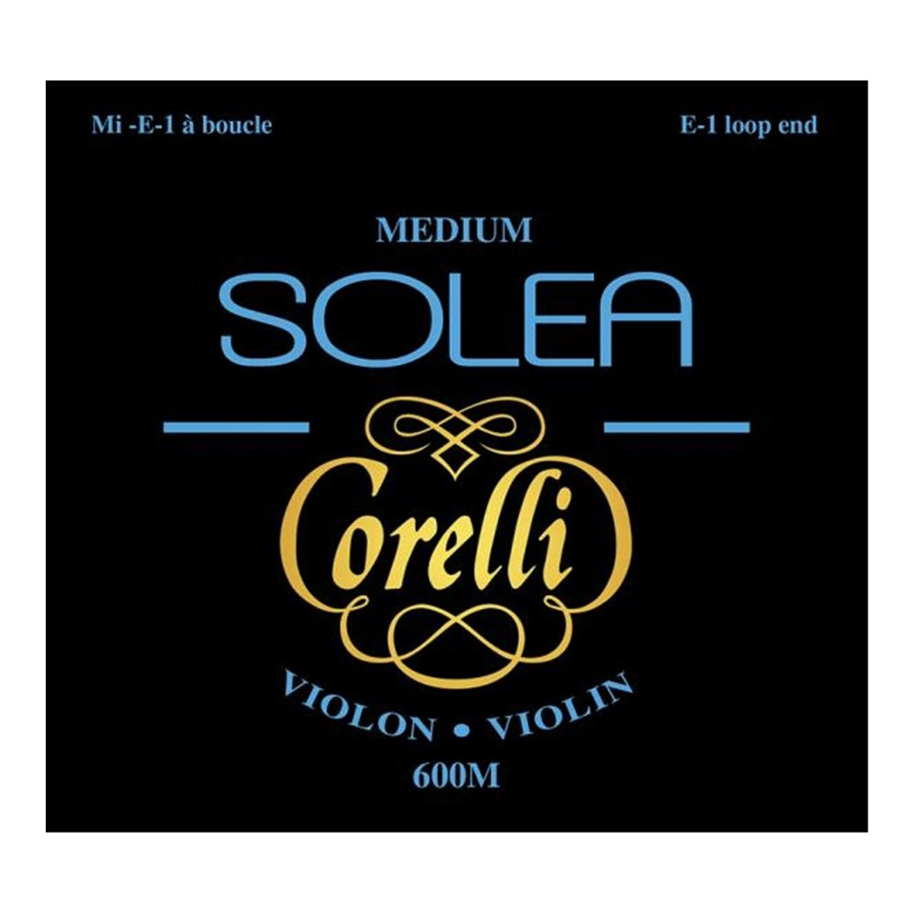 600M Set Corde Violino Solea Corelli, Tensione Media, loop end
