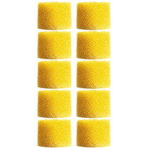 EAYLF1-10 Inserti cilindrici memory foam Gialli