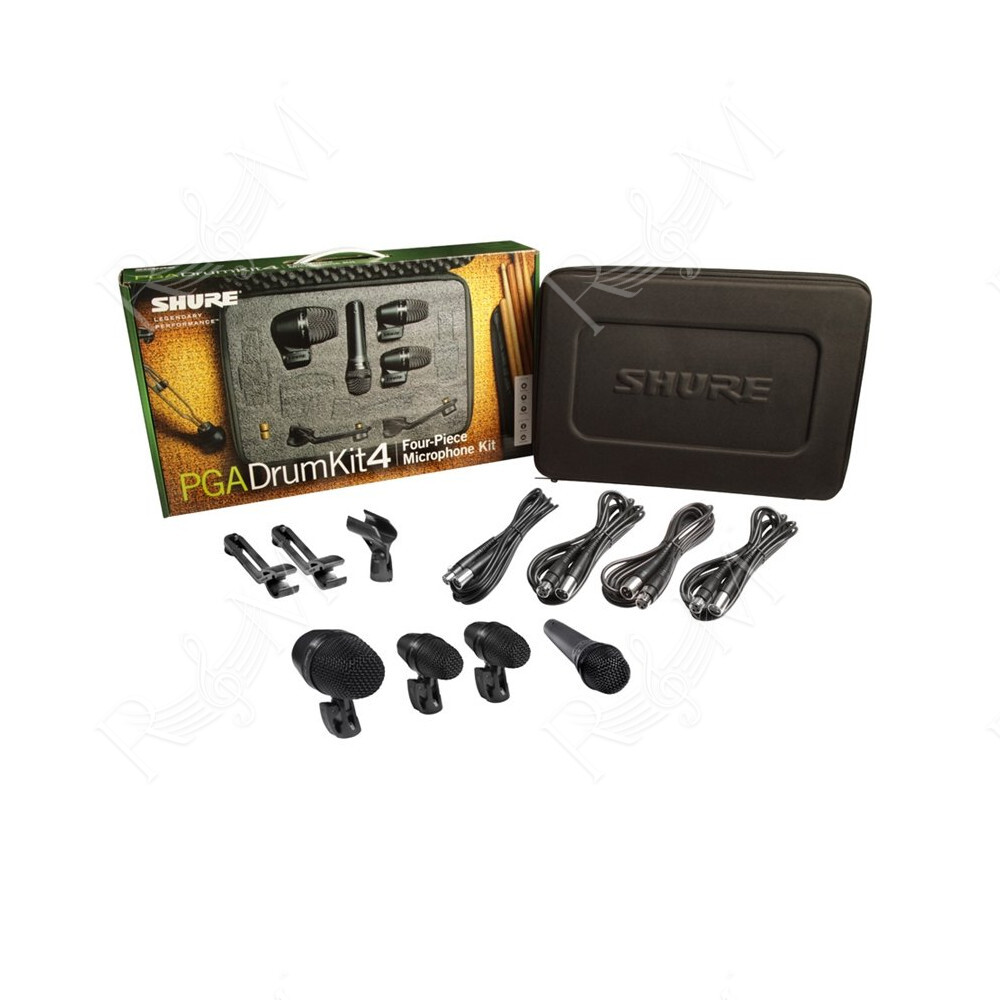 PGADRUMKIT4 Kit da 4 microfoni per batteria