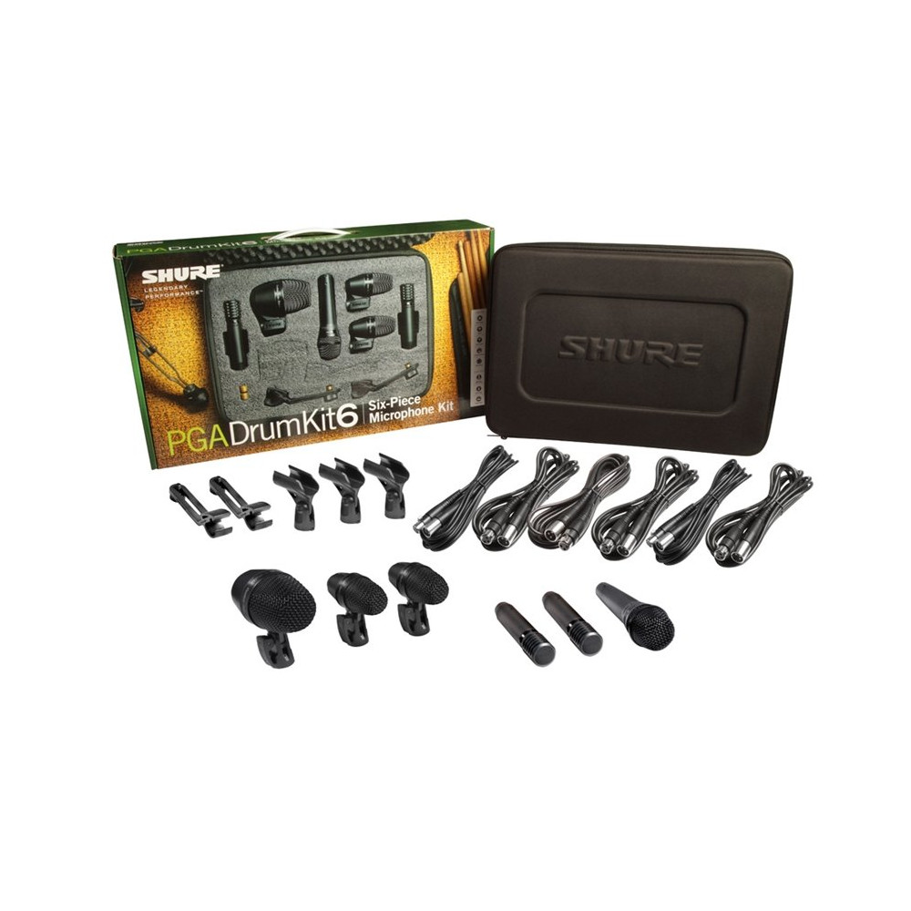 PGADRUMKIT6 Kit da 6 microfoni per batteria