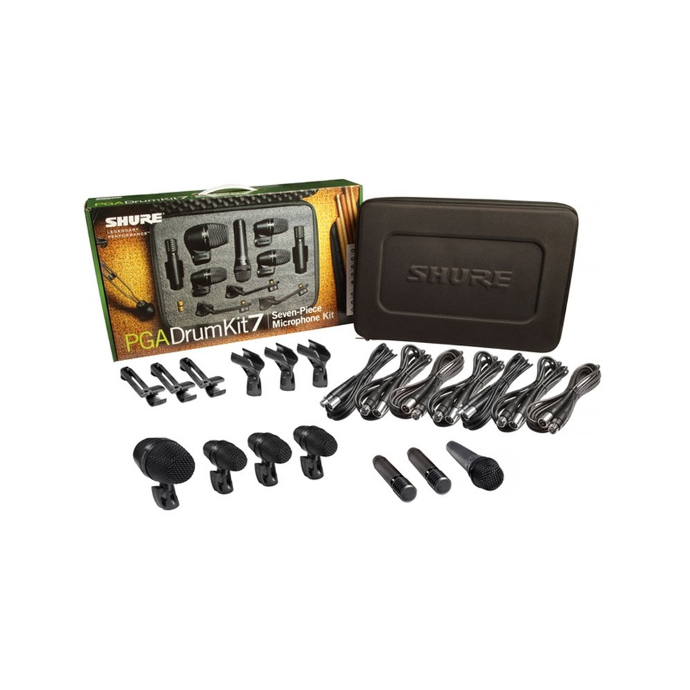 PGADRUMKIT7 Kit da 7 microfoni per batteria