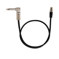 WA304 Cavo per strumento Jack TS 1/4” 90°/4-Pin bodypack