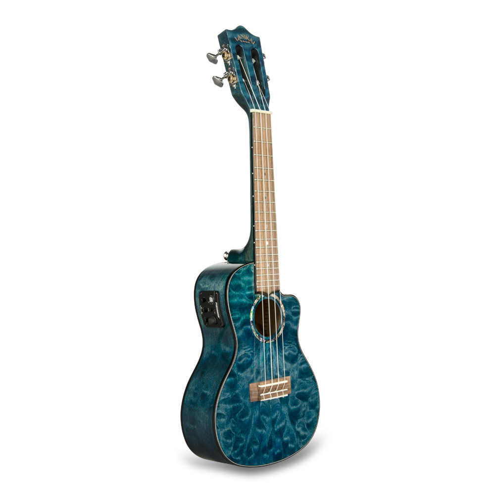 QM-BLCEC - Ukulele Concerto Quilted Maple