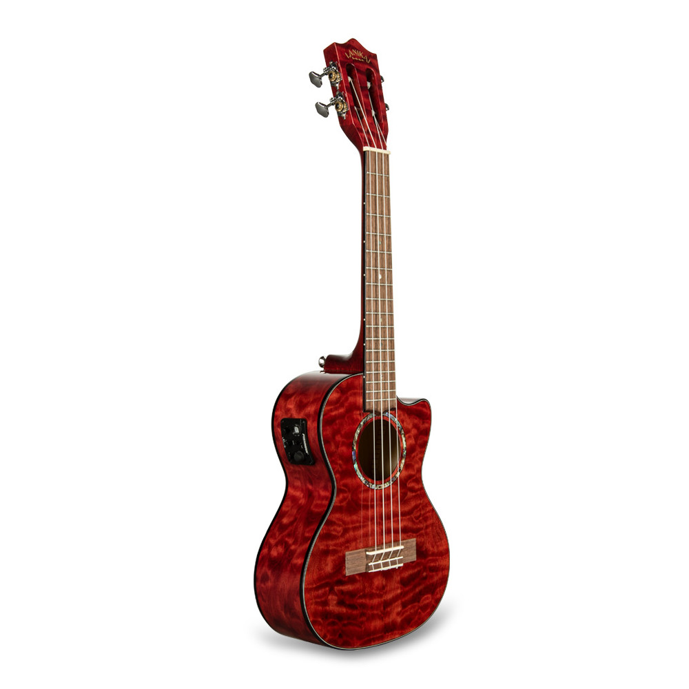 QM-RDCET - Ukulele Tenore Quilted Maple