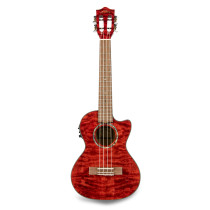 QM-RDCET - Ukulele Tenore Quilted Maple