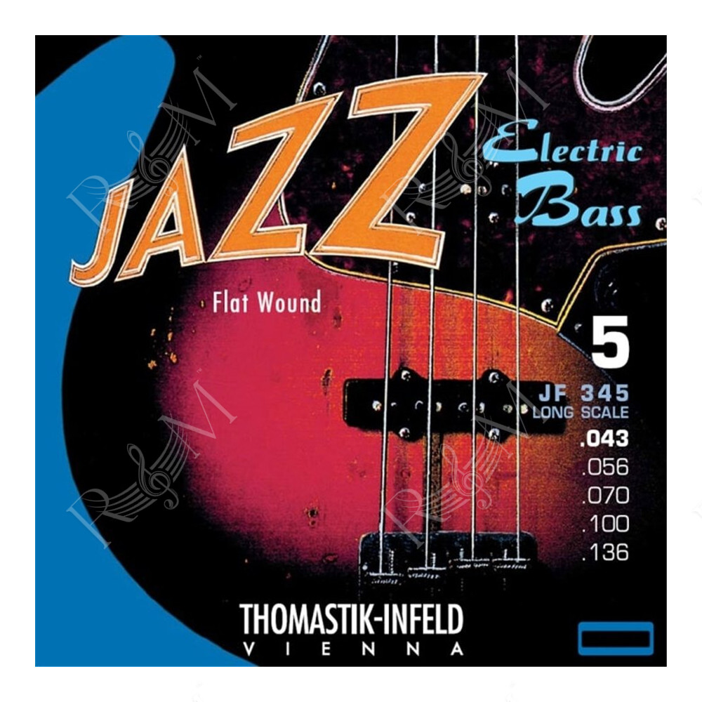 Jazz Flat Wound JF34136 corda bass elettrico SI