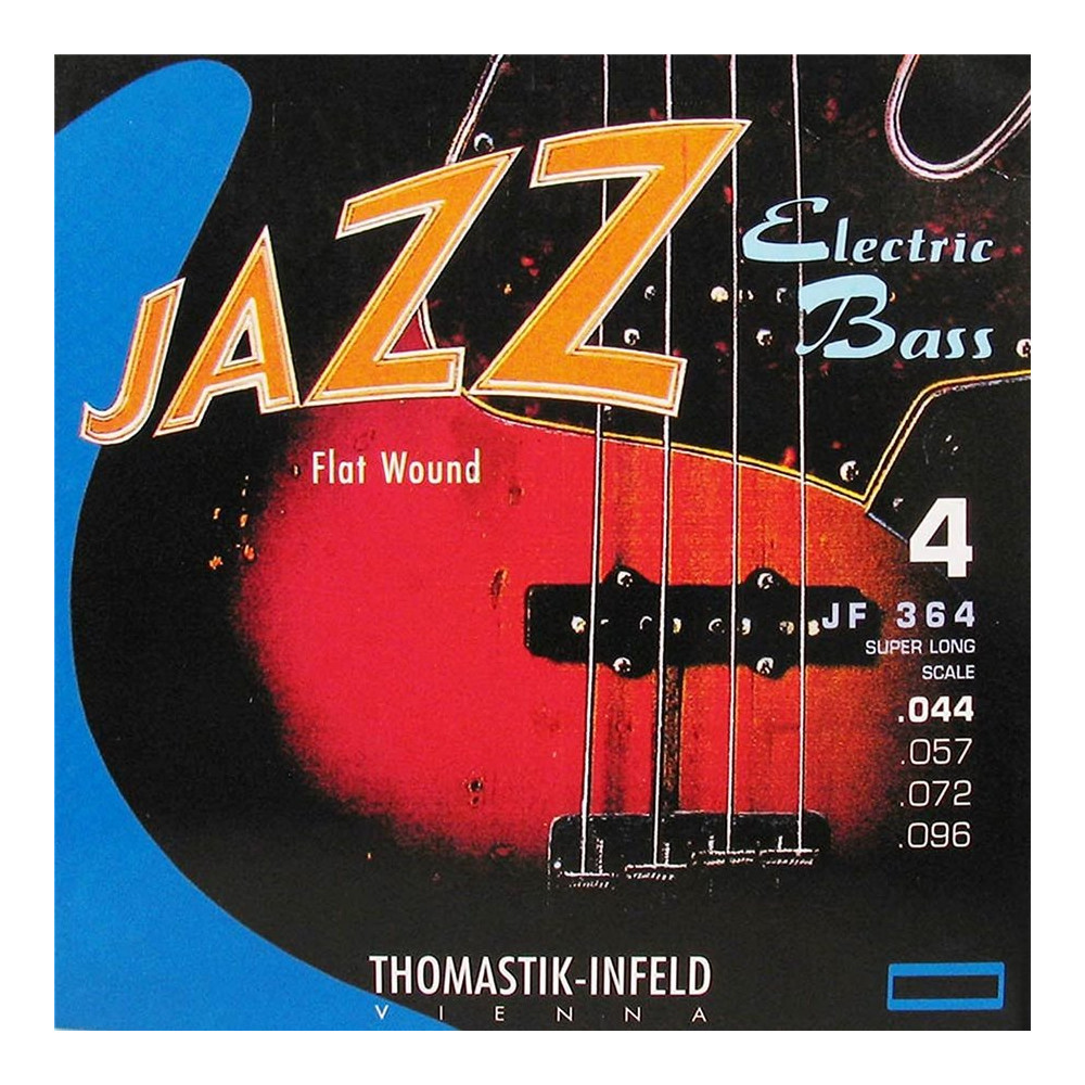 Jazz Flat Wound JF364 set basso 4 corde