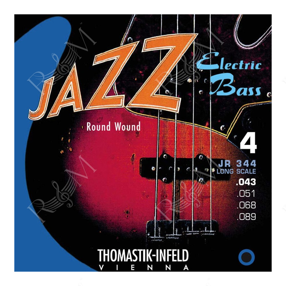 Jazz Round Wound JR344 set basso 4 corde