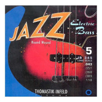 Jazz Round Wound JR345 set basso 5 corde