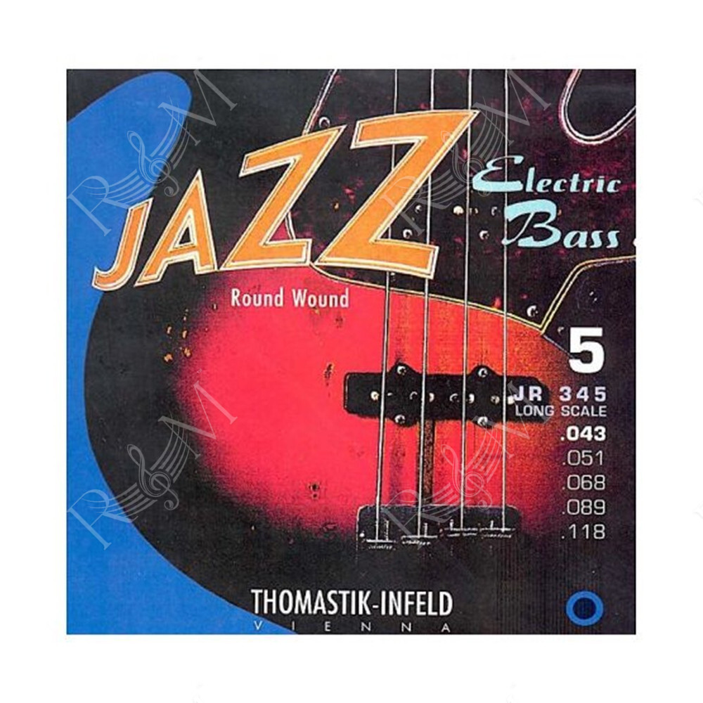 Jazz Round Wound JR345 set basso 5 corde