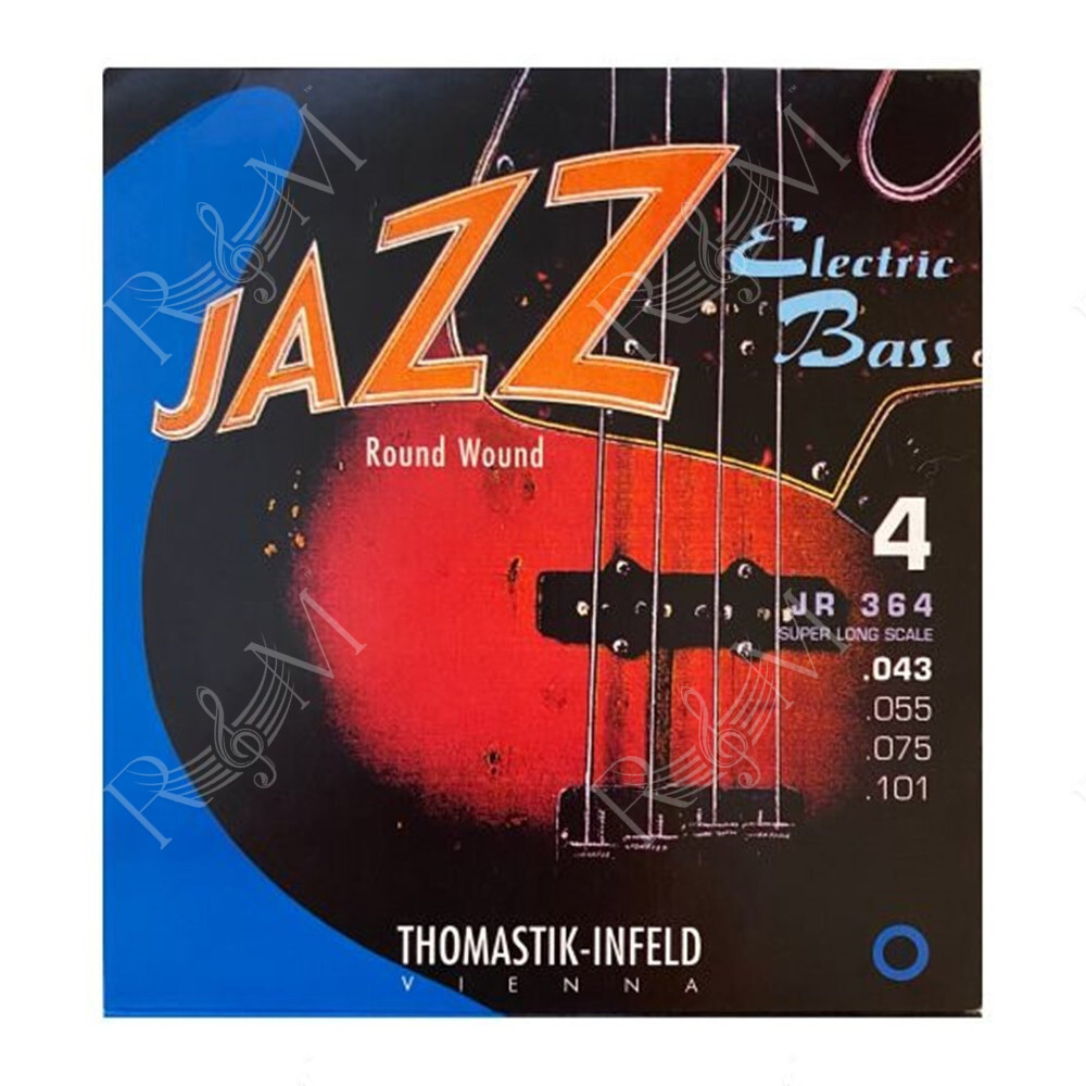 Jazz Round Wound JR364 set basso 4 corde