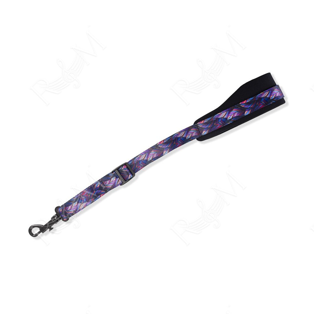MP27-003 Tracolla per sax Feather Purple 2 3/8"