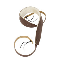 PM14-BRN Tracolla per banjo in pelle Brown 2 1/2"