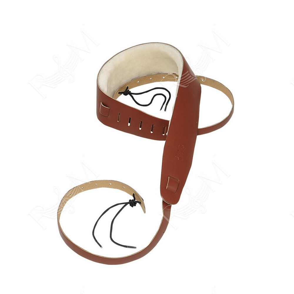 PM14-WAL Tracolla per banjo in pelle Walnut 2 1/2"