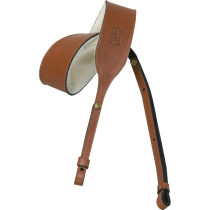 PMB32-WAL Tracolla per banjo in pelle conciata al vegetale Walnut 2"