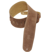 MS4-BRN Tracolla per basso in pelle scamosciata Brown 3 1/2"