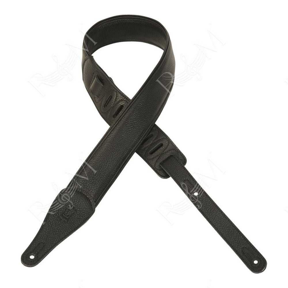 M17CG-BLK Tracolla in pelle Black 2 1/4"
