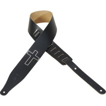 M17CHC-BLK Tracolla in pelle Cross 2 1/2"